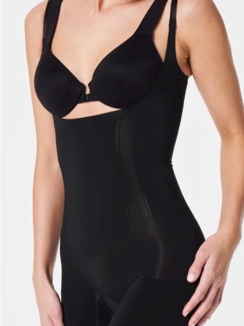 Spanx OnCore High-Waist Mid-Thigh Shaping Bodysuit L - Women Intimates